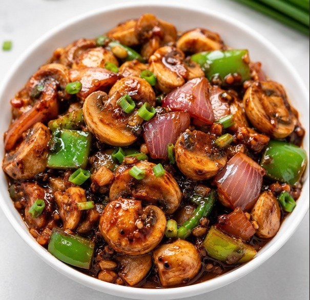 Mushroom Chilli